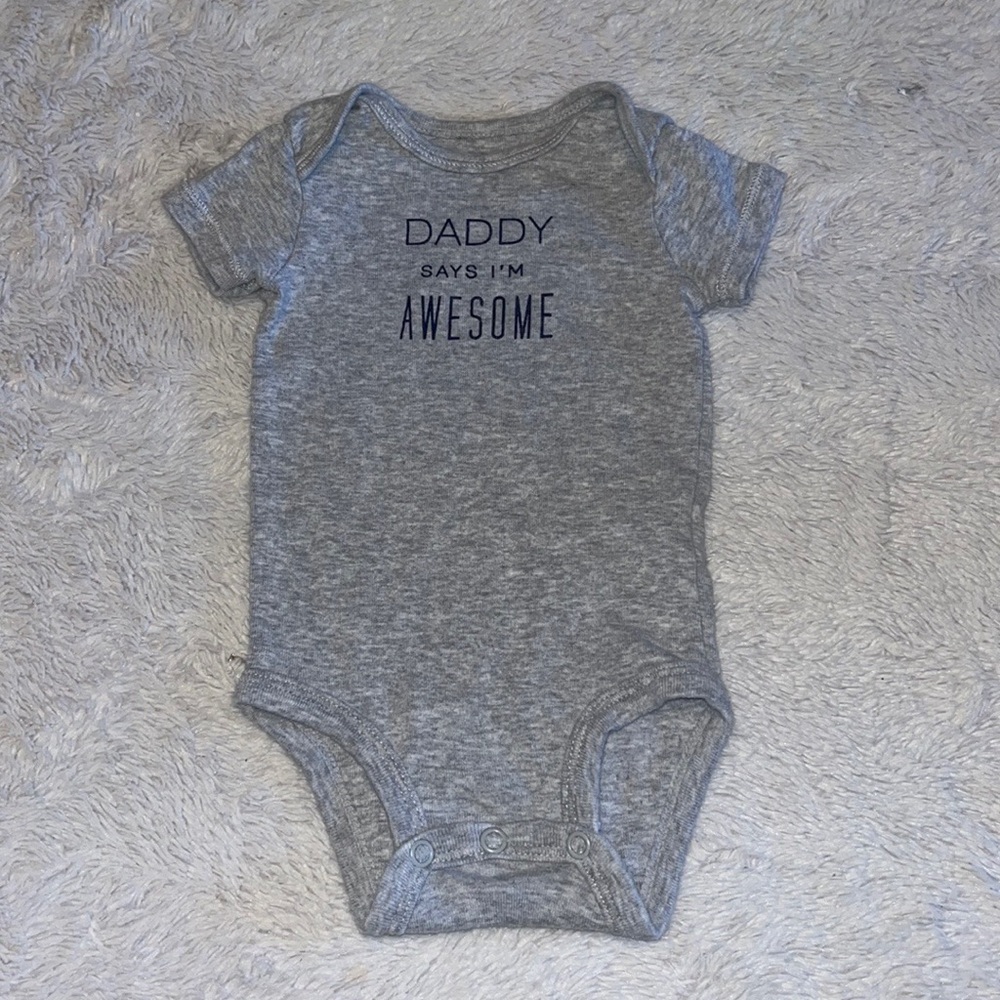 (3 for $10) carters bodysuit 3 months baby boy clothing
